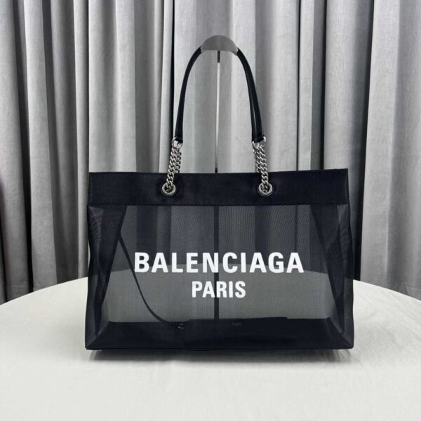 Balenciaga Duty Free Large Tote Bag In Black