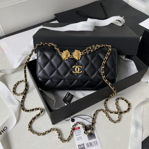 Chanel Flap Phone Holder With Chain