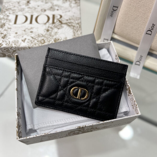 Dior Caro Five-Slot Card Holder