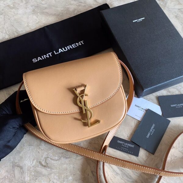 Saint Laurent Kaia Small Satchel In Smooth Vintage Leather