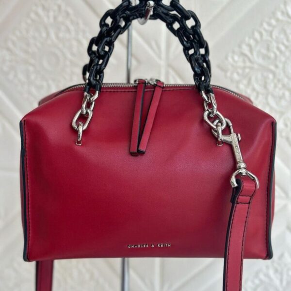 Charles and keith Red Speedy Bag